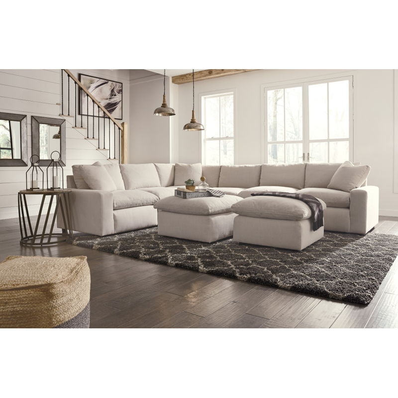 savesto ivory laf corner chair sectional