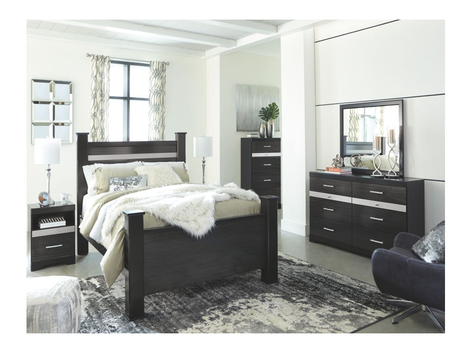 Starberry black queen poster outlet bed