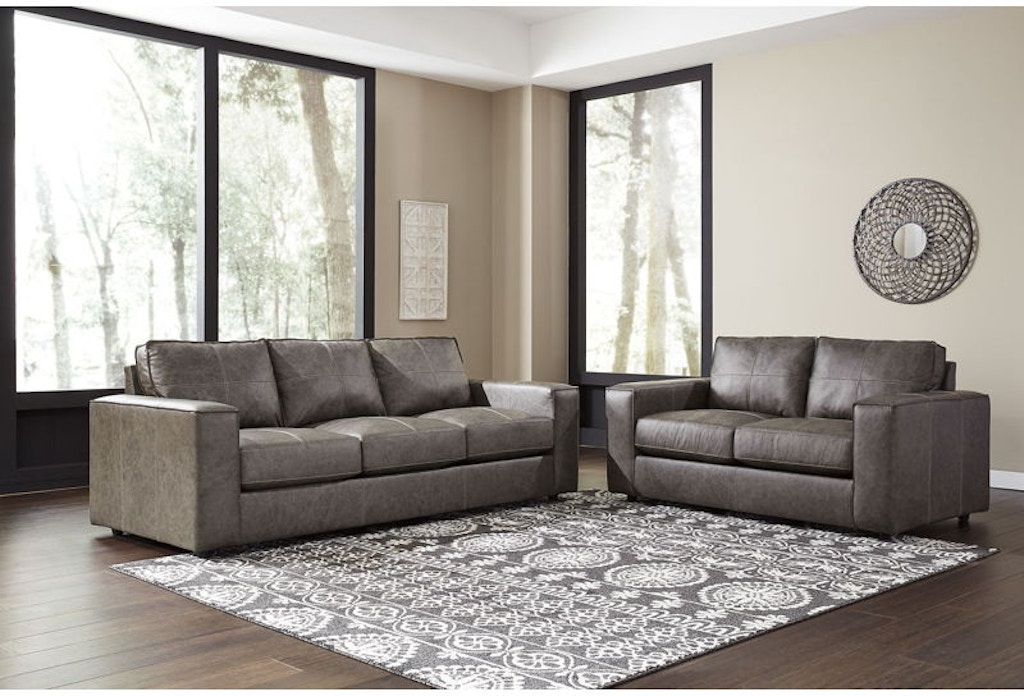 trembolt gray living room set