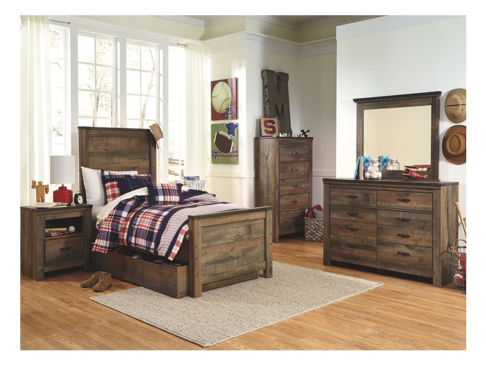 Ashley trinell 2025 trundle bed