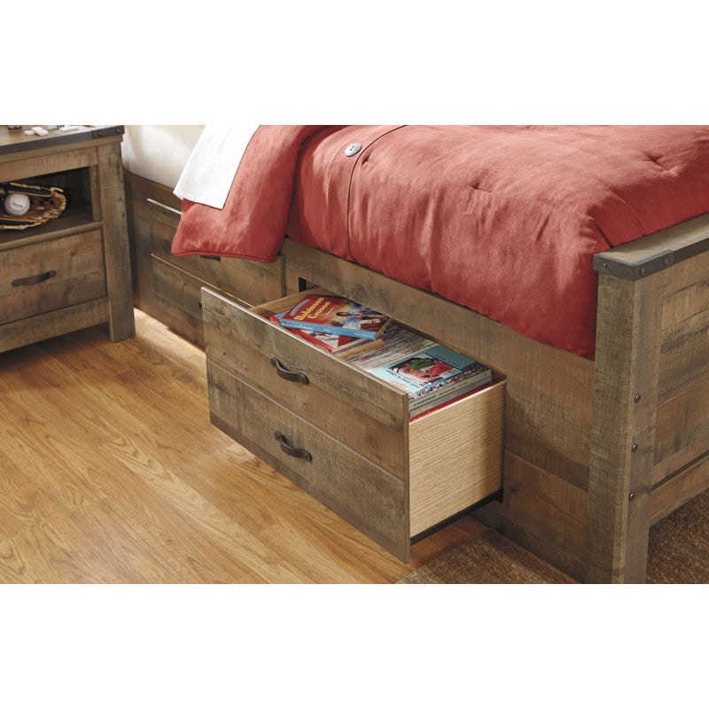 Ashley Trinell Full Bookcase Bed with Under Bed Storage B446658450