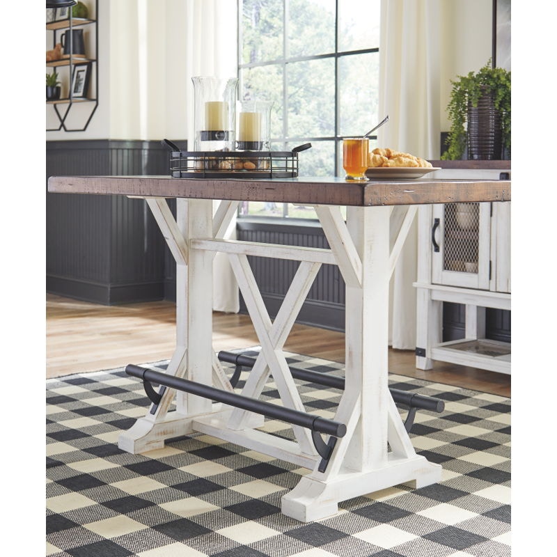 Ashley Valebeck 5 Piece Rectangular Dining Room Table Set D546-35
