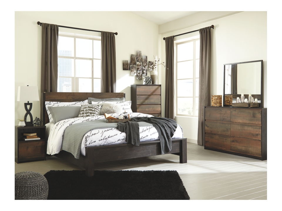 windlore dark brown dresser Ashley's Windlore Dresser