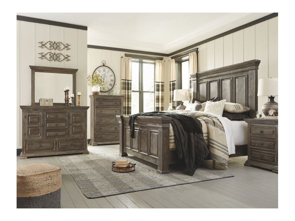 Ashley furniture online king bed set