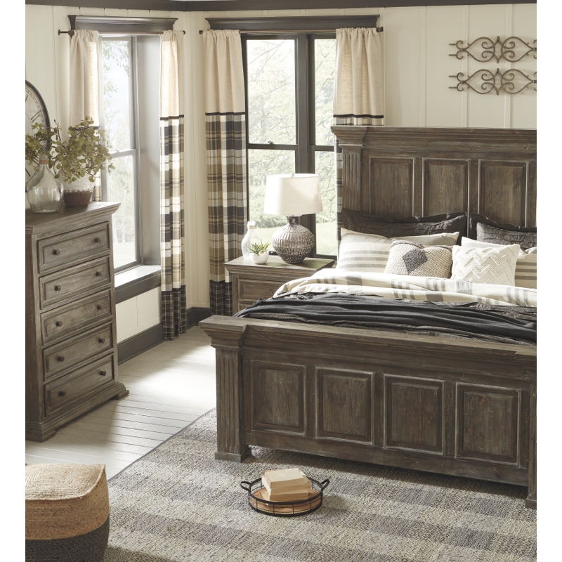 Ashley Wyndahl California King Panel Bed B813-58-56-94 - Portland