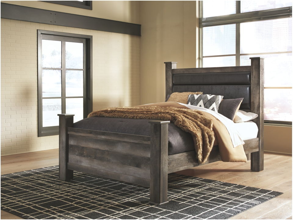 Ashley furniture poster deals bed