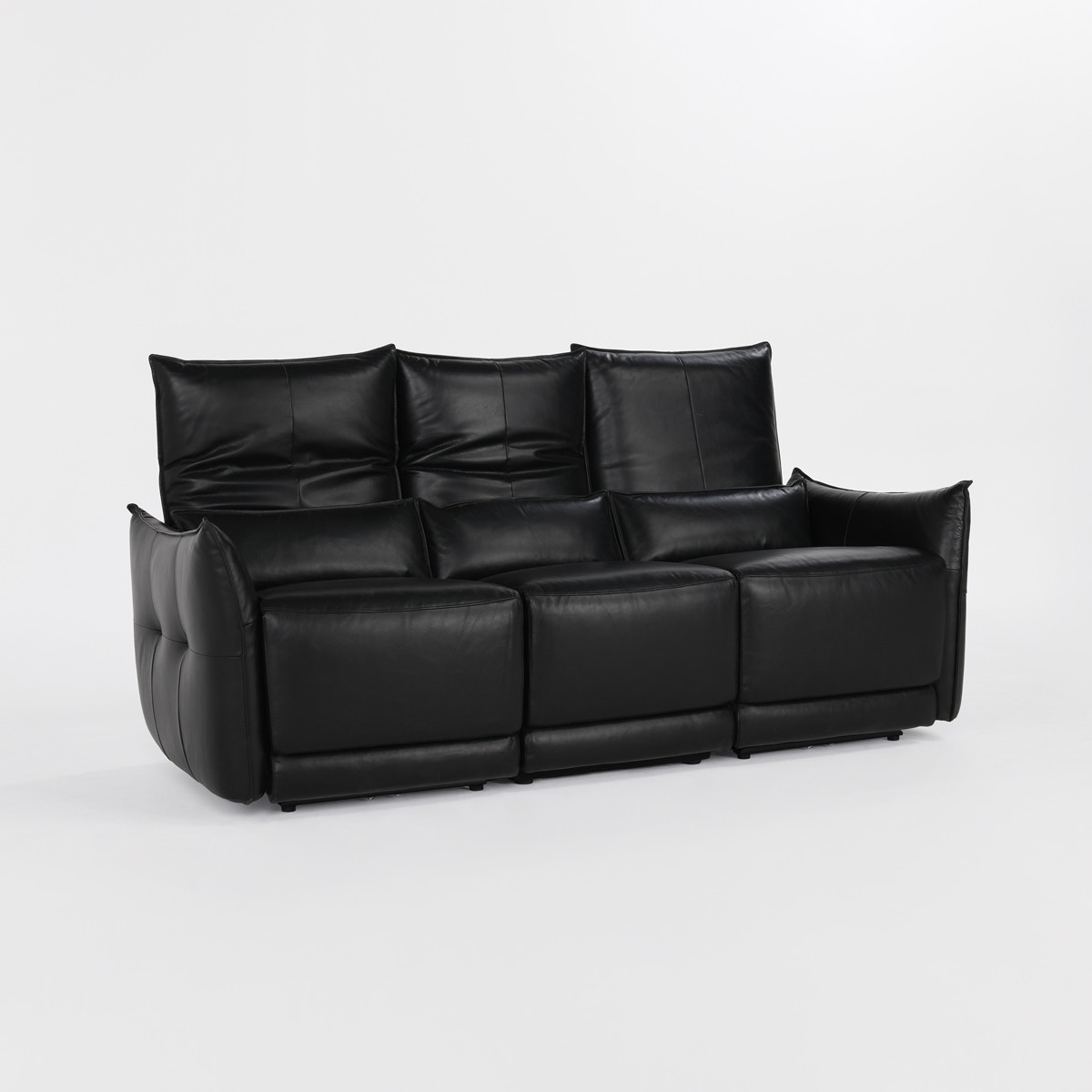 Classic Home 3 Star Recliner Sofa Black 2108SF71