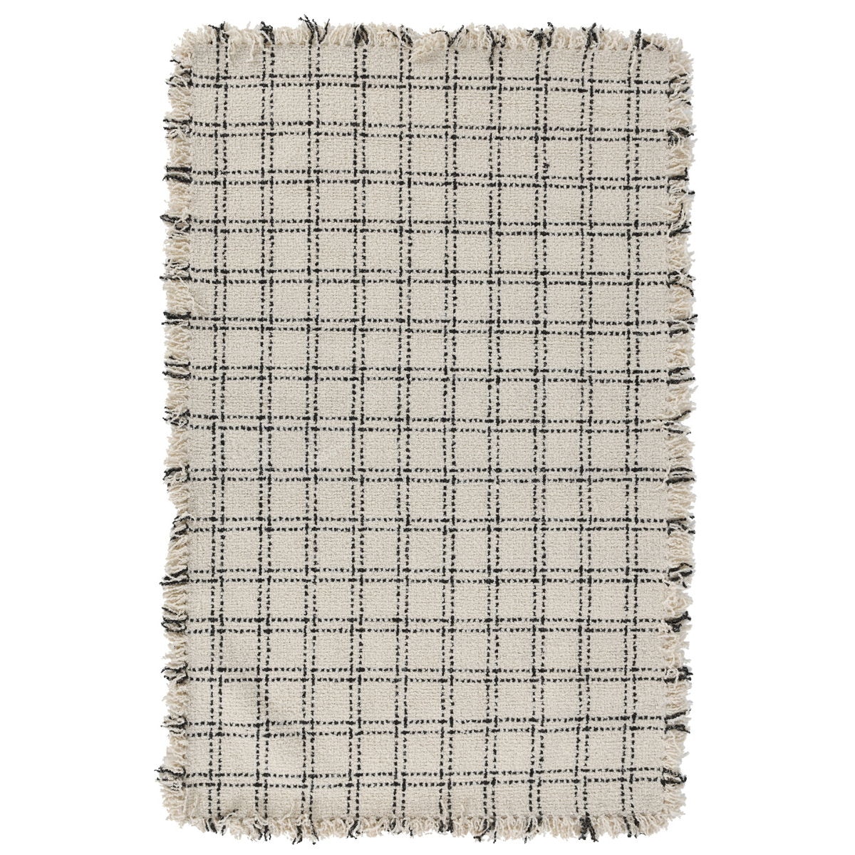 Classic Home Bradbury 2' x 3' Wool Check Rug 30091180 - Portland, OR ...