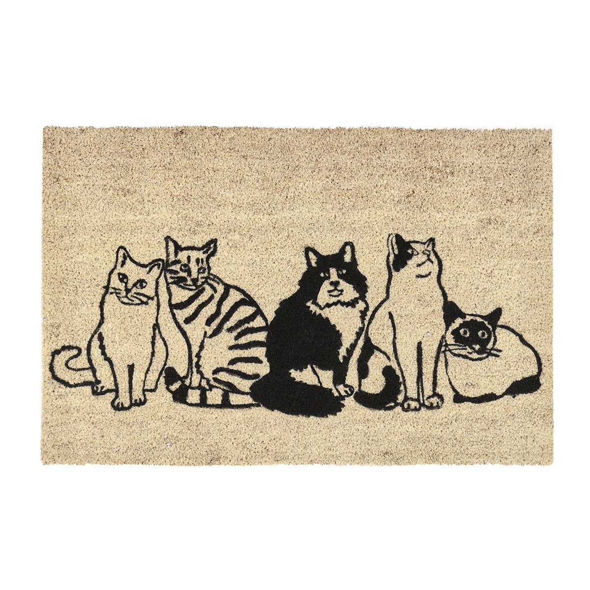 KEY DOG&KEY CAT DOOR MAT 北欧 玄関マット 屋外