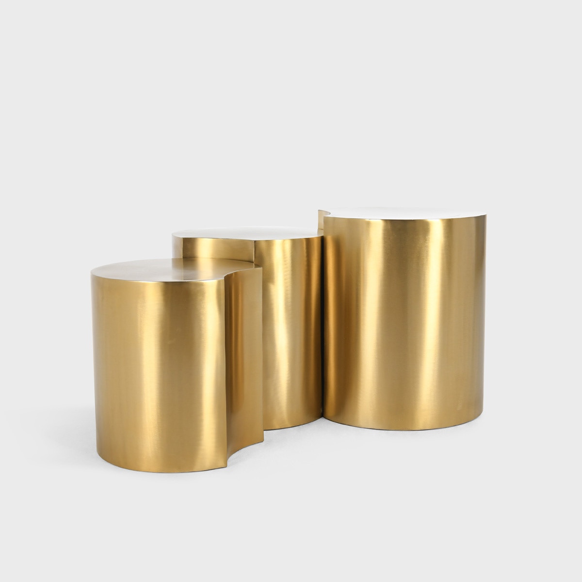 Classic Home Cartier Accent Tables Set of 3 Gold 51011647