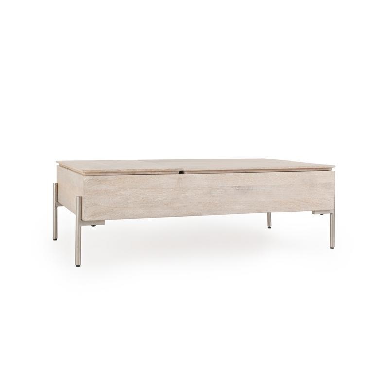 Classic Home Rocklin Lift Top Coffee Table - Thumbnail 2