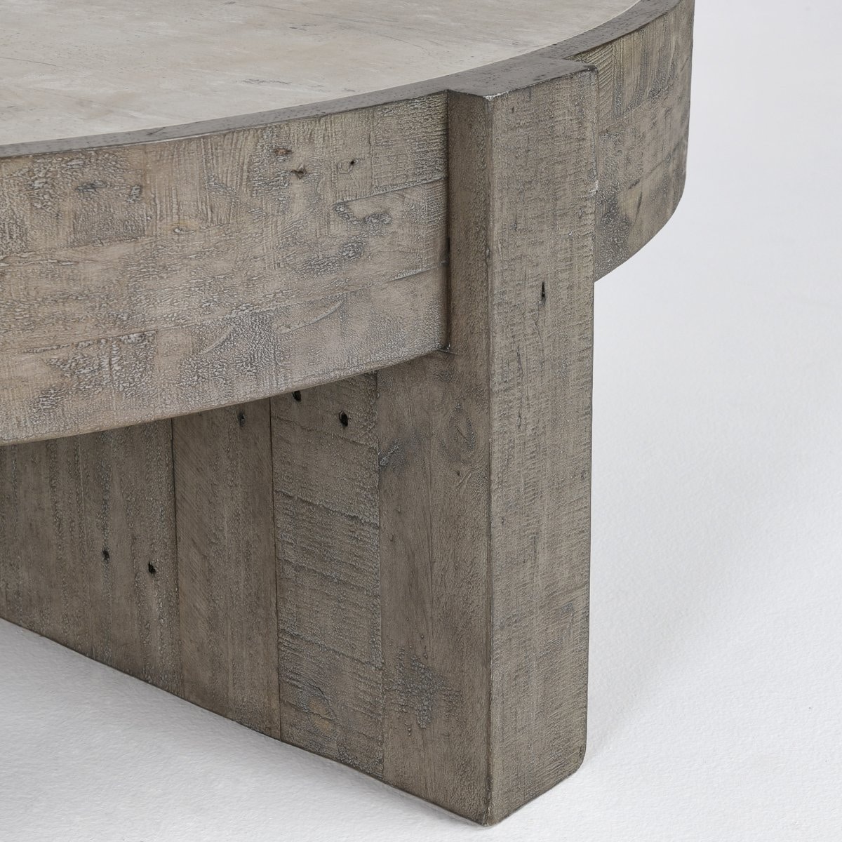 Classic Home Sonoma 52in Round Coffee Table - Thumbnail 3