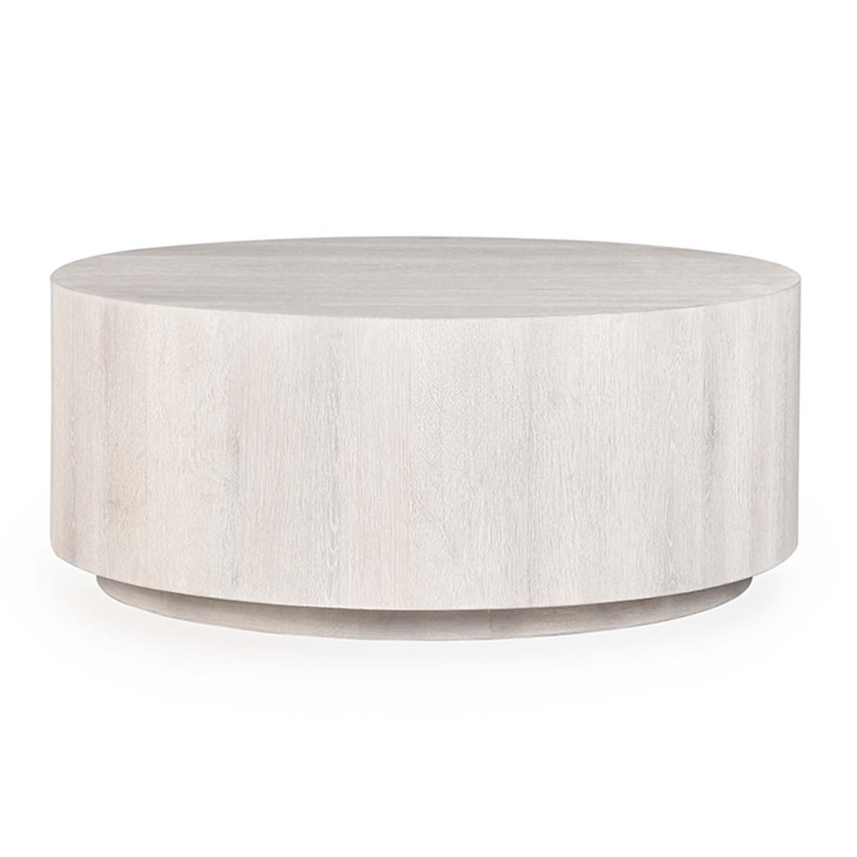 Classic Home Round Coffee Table With Casters 51031411