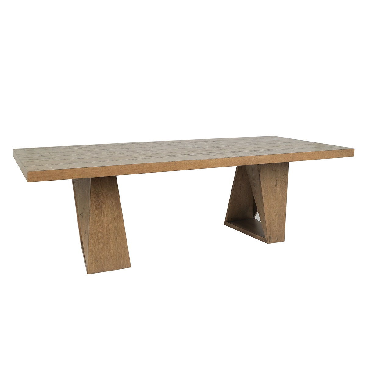 【送料無料】old maison Bricks Table W100 BYBLIGHT Sealey Farmhouse Brown Wood 71 in. Trestle Dining