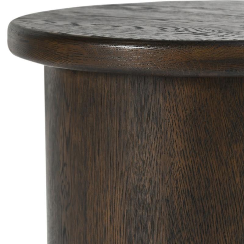 Classic Home Runa 22in Wood End Table - Thumbnail 4