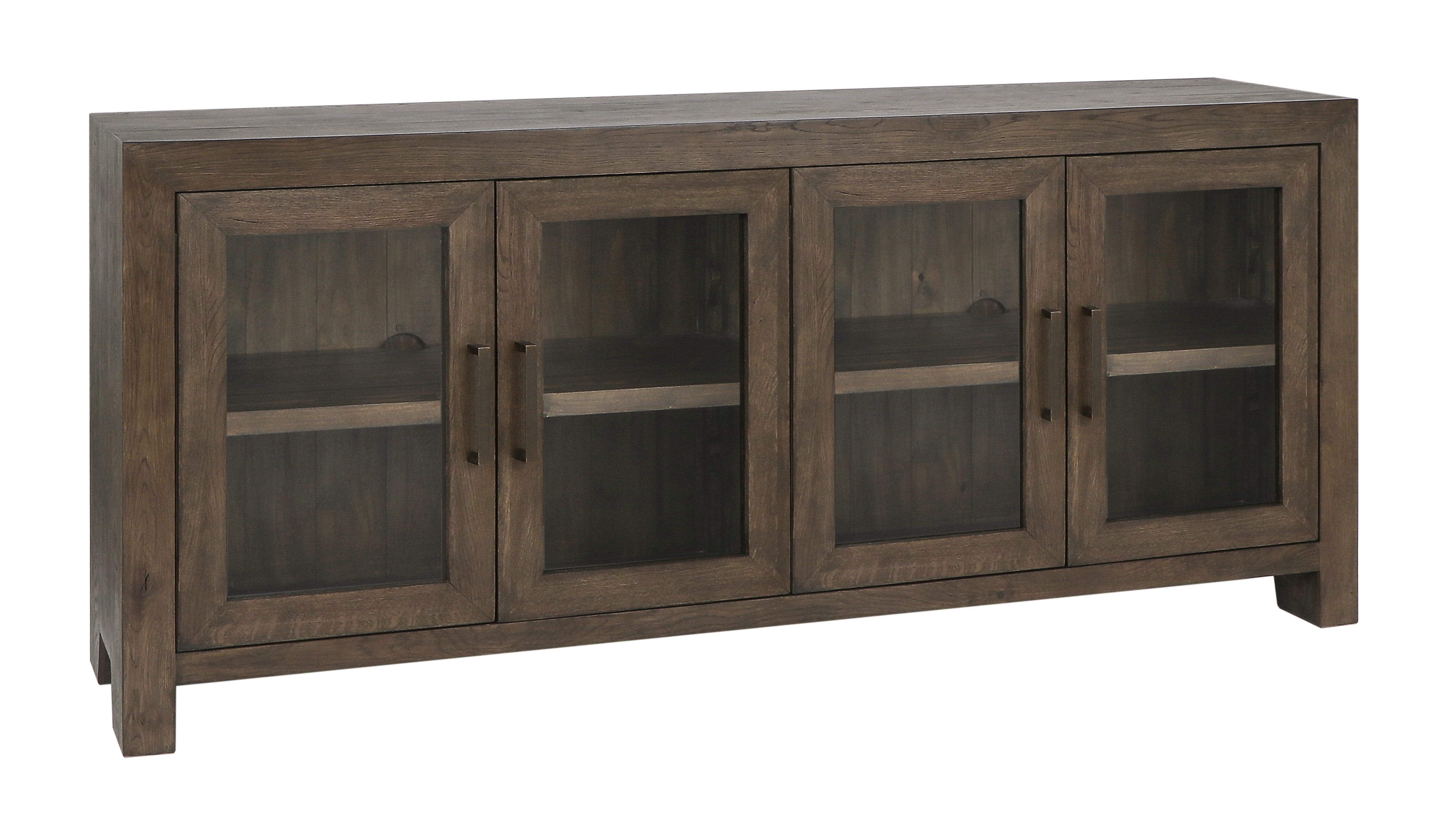 Classic Home Troy Reclaimed Oak 4Dr Buffet - Thumbnail 4