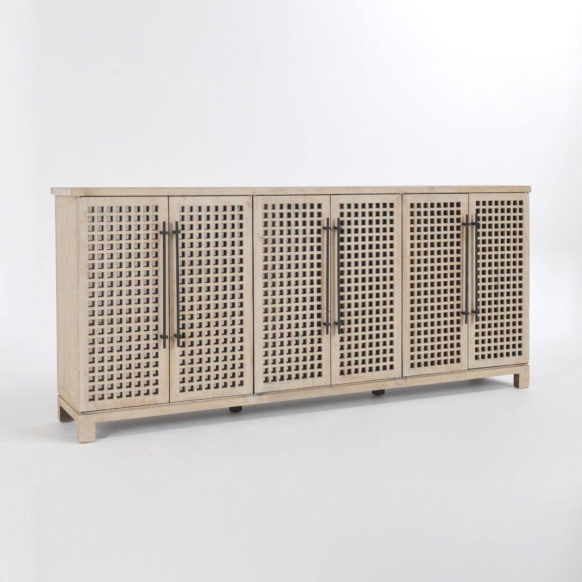 Classic Home Landon 6 Door Sideboard - Thumbnail 3