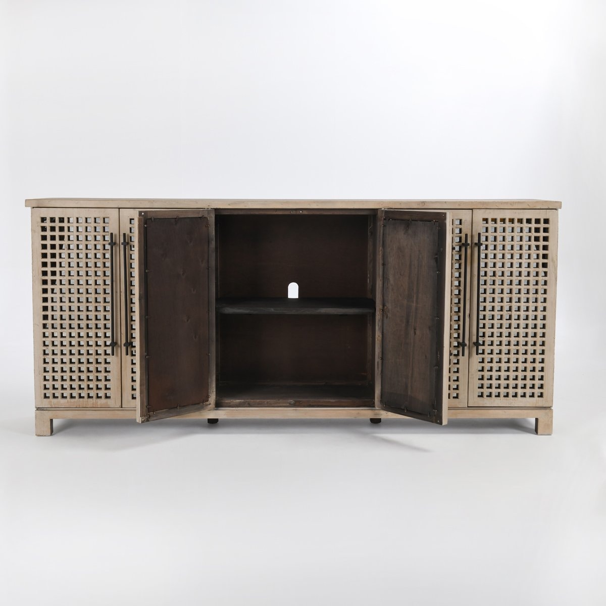 Classic Home Landon 6 Door Sideboard - Thumbnail 2