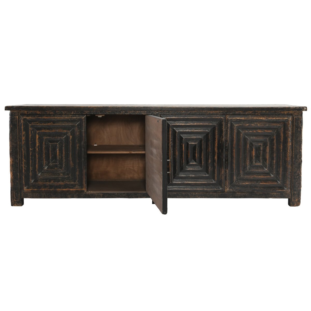 Classic Home Weston 4 Door Sideboard - Thumbnail 3