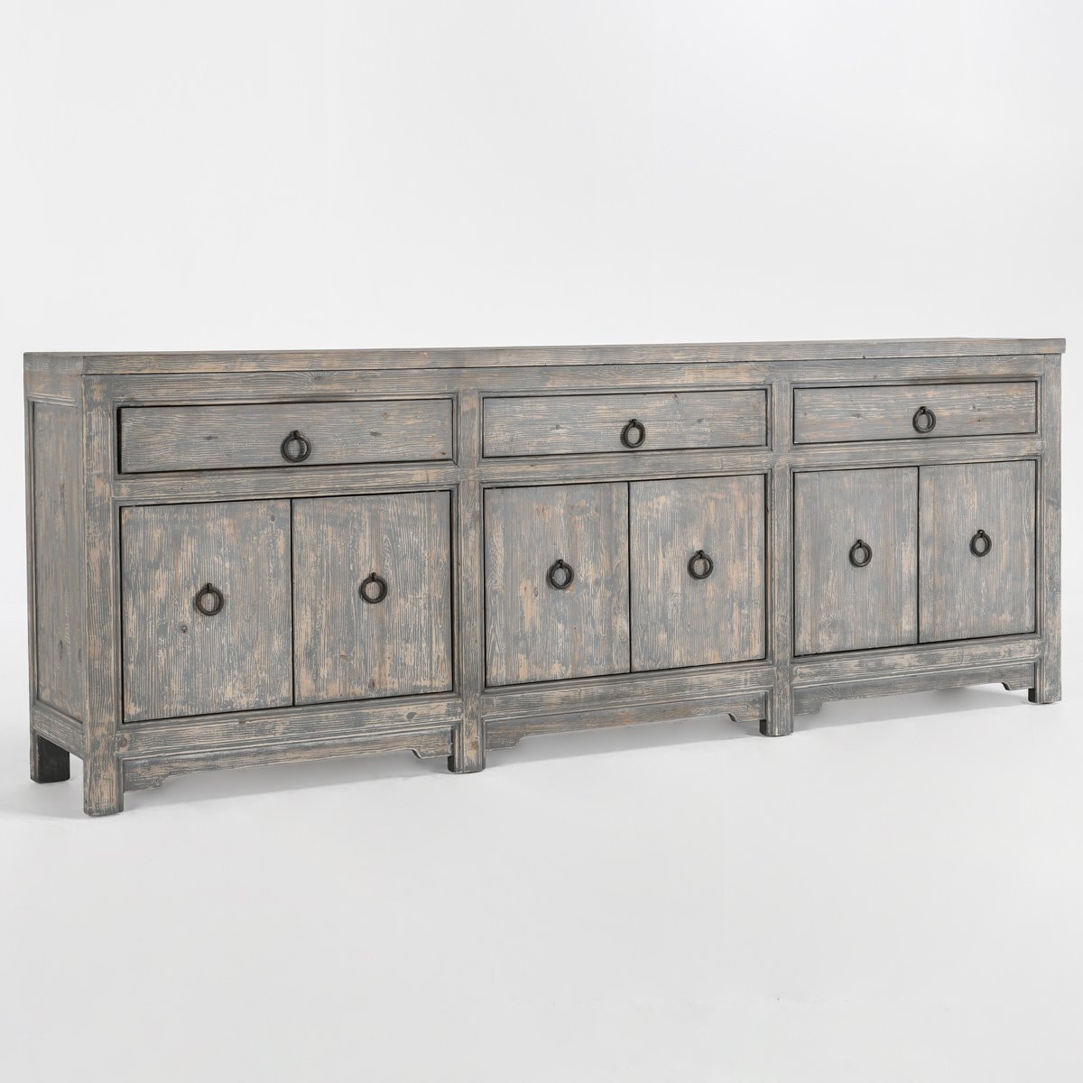 Classic Home Amherst 3 Drawer 6 Door Sideboard - Thumbnail 4