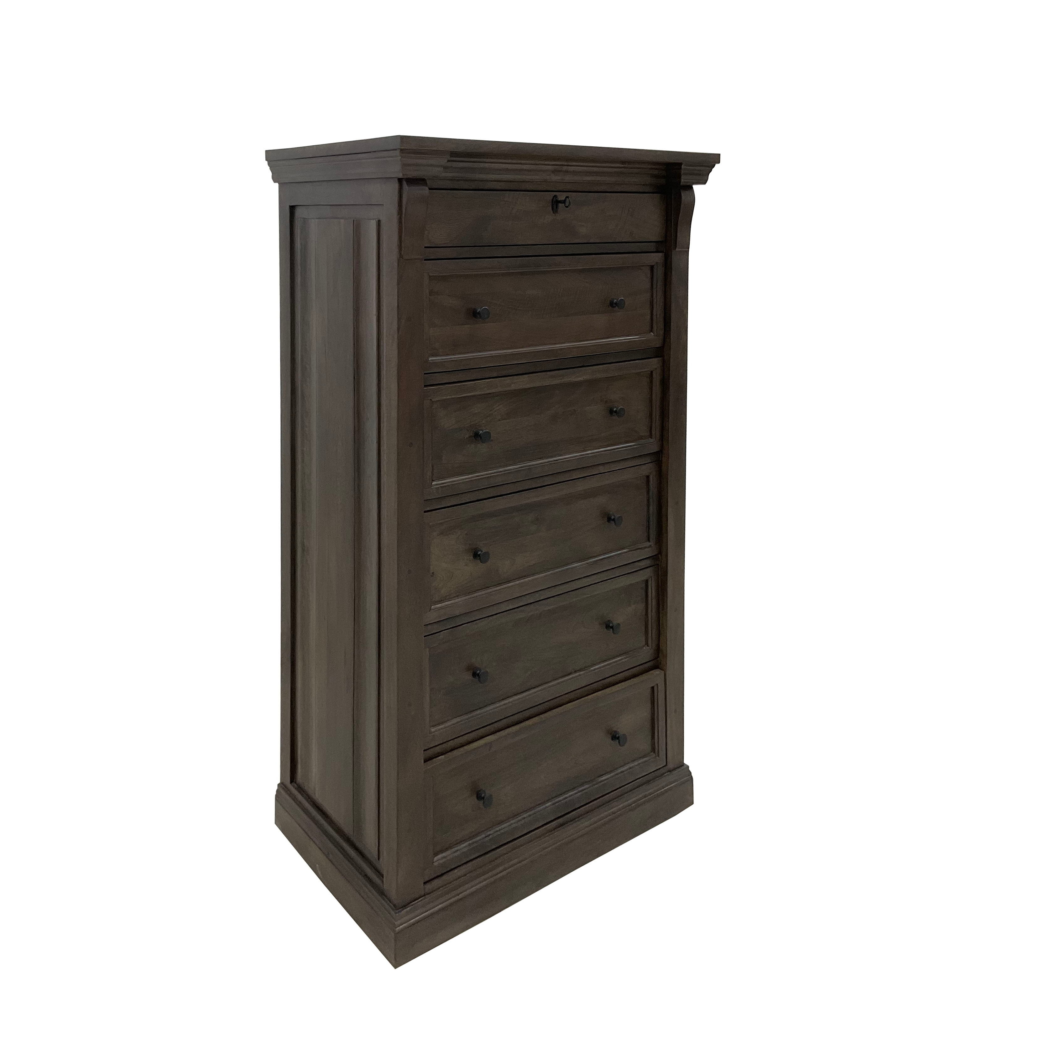 Classic Home Wood 6 Drawer Chest