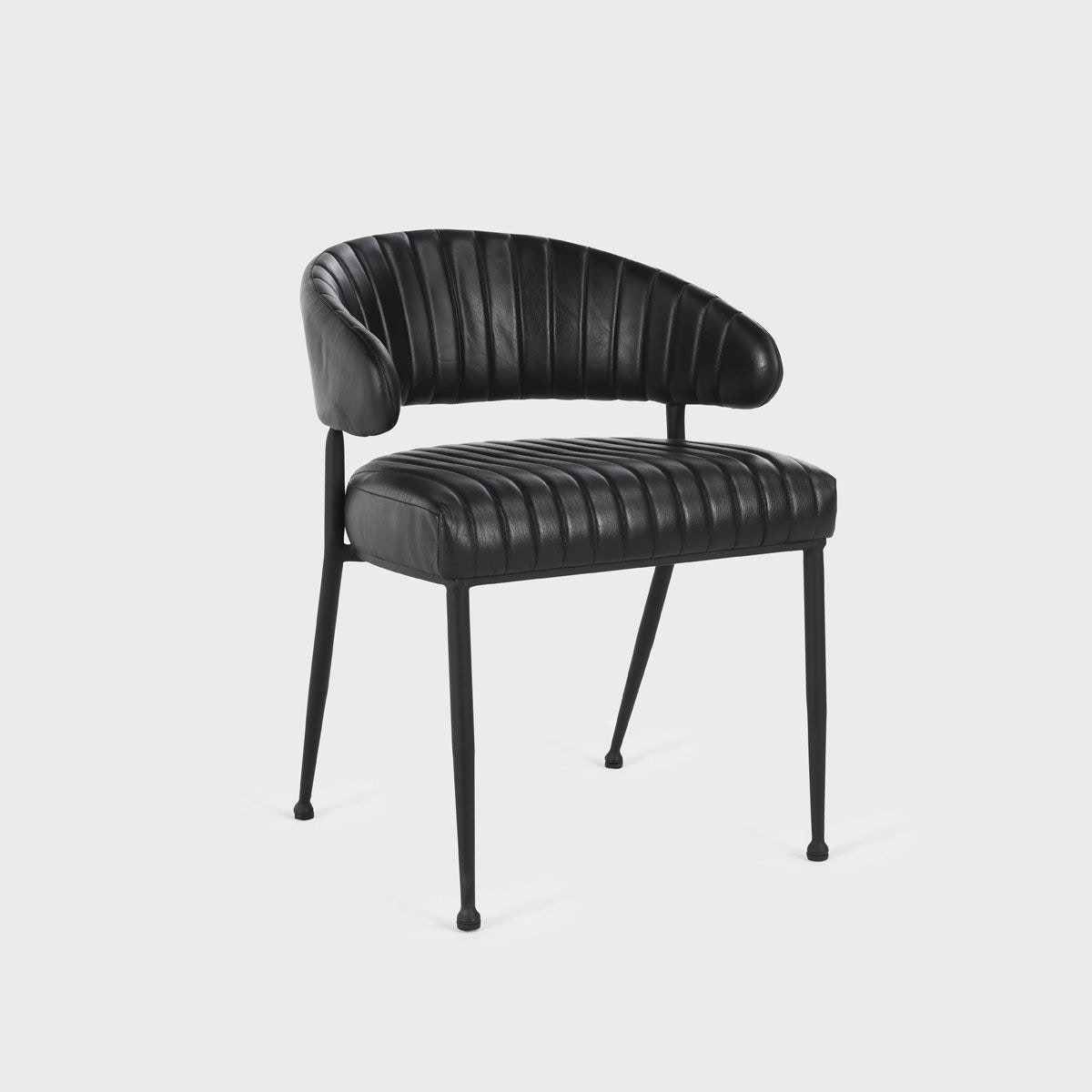 Classic Home Umbria Dining Chair Black - Thumbnail 3