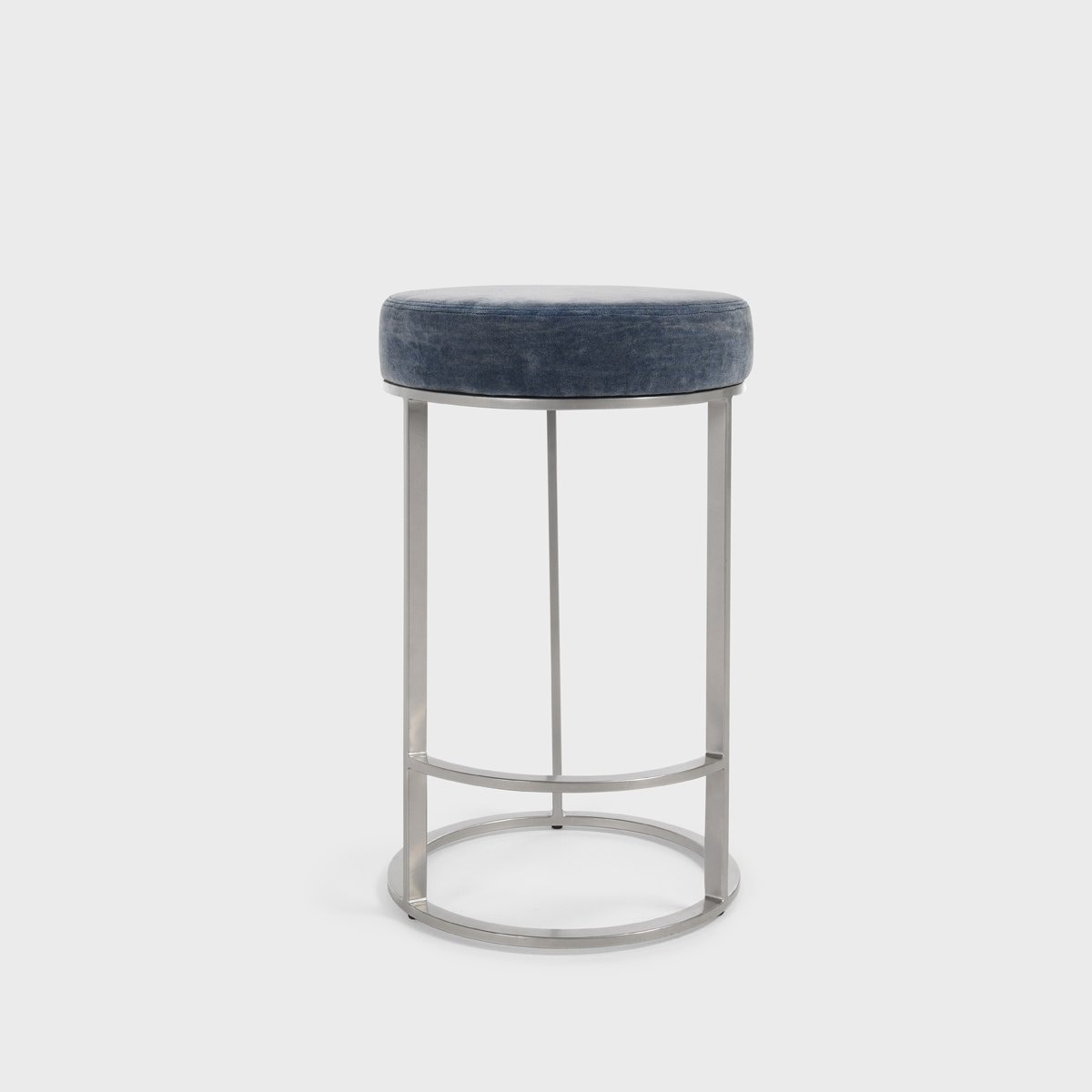 Nickel outlet counter stool