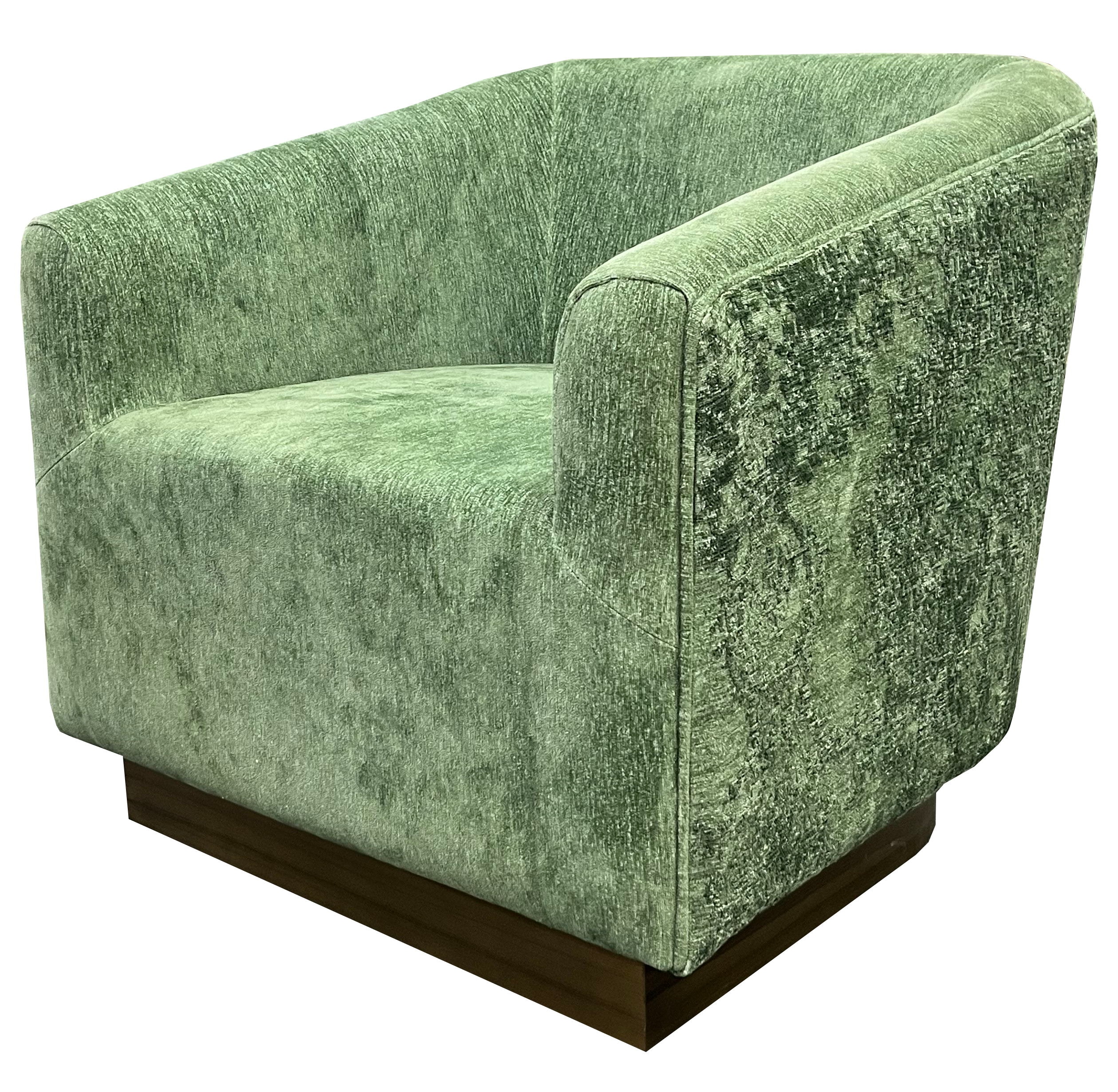 Classic Home Leonardo Swivel Accent Chair - Thumbnail 2