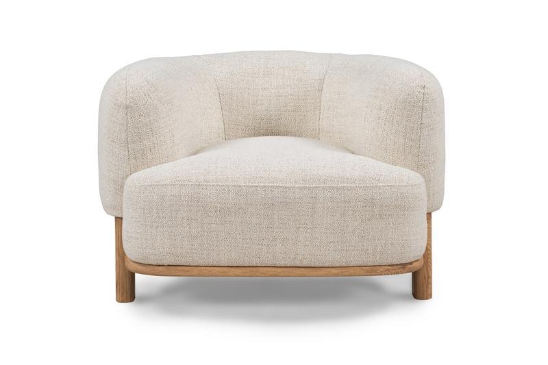 Classic Home Pasadena Accent Chair Natural - Thumbnail 4