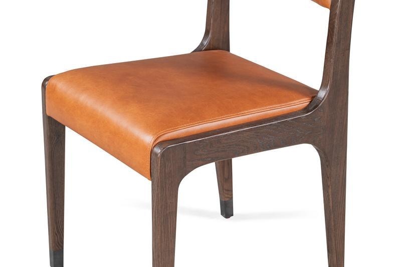 Classic Home Wayne Dining Chair Tan - Thumbnail 3