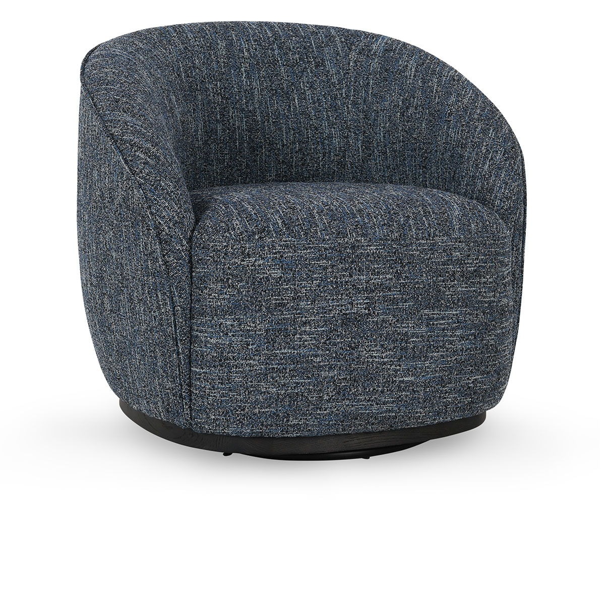 Classic Home Anisa Swivel Accent Chair - Thumbnail 3