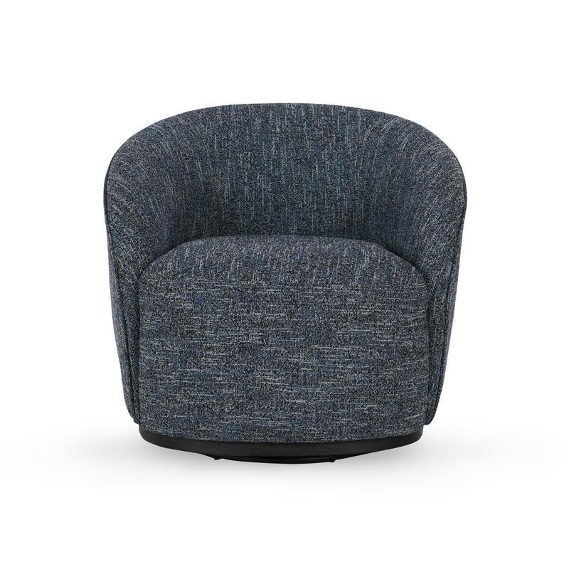 Classic Home Anisa Swivel Accent Chair - Thumbnail 2