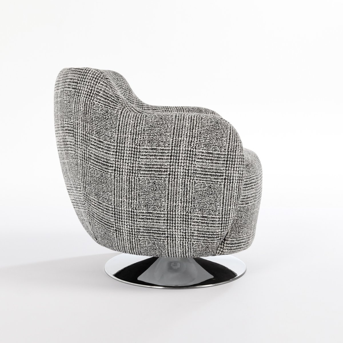 Classic Home Leslie Swivel Accent Chair - Thumbnail 2