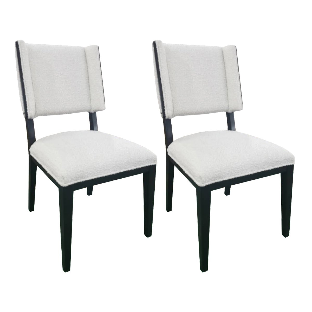 Classic Home Owen Upholstered Dining Chair Set of 2 - Thumbnail 5