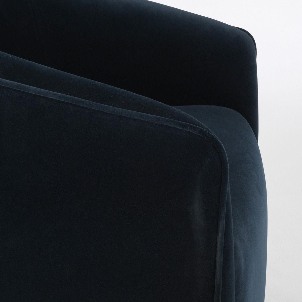 Classic Home Harper Swivel Accent Chair Midnight Blue 53005244