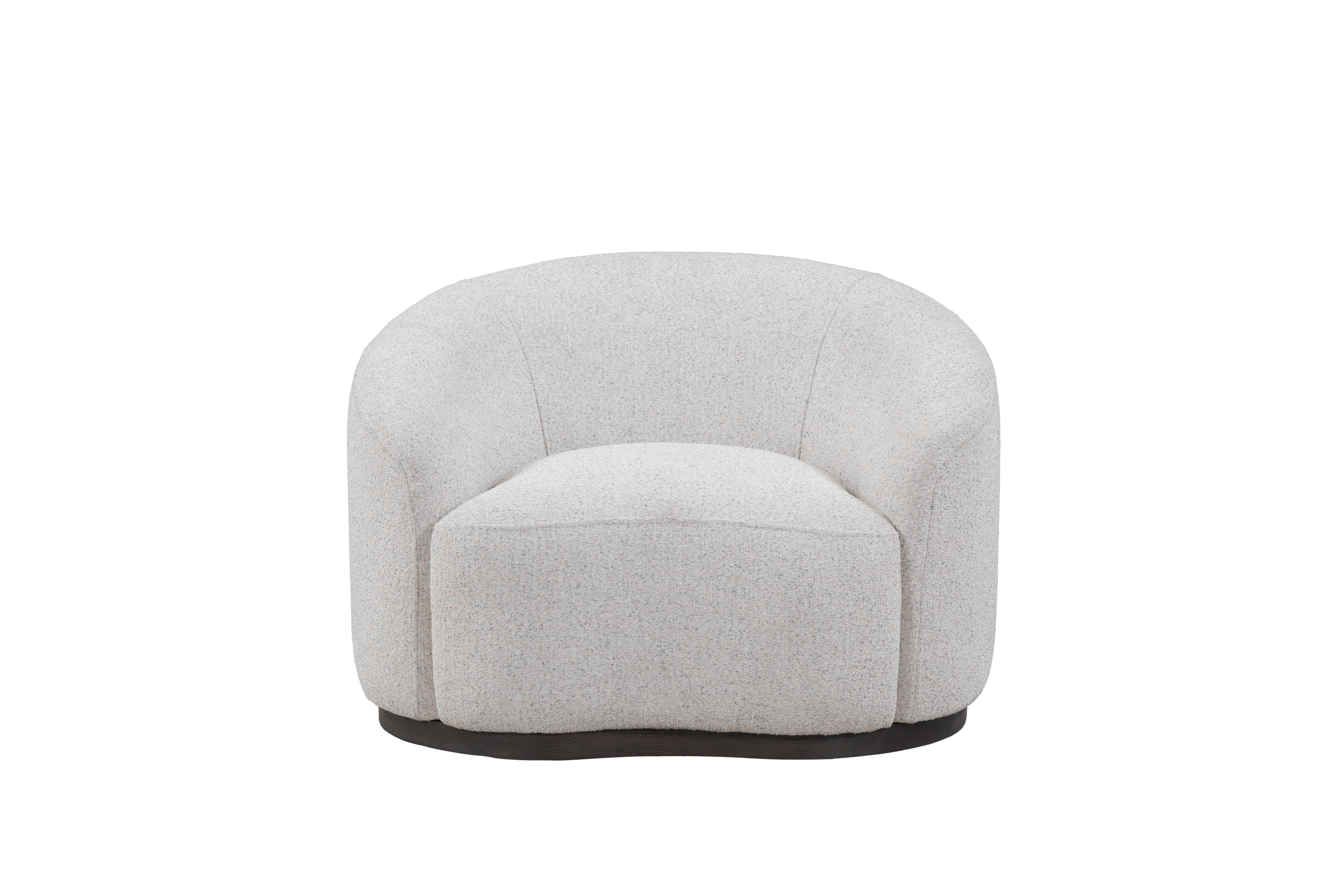 Classic Home Beverly Swivel Accent Chair - Thumbnail 2