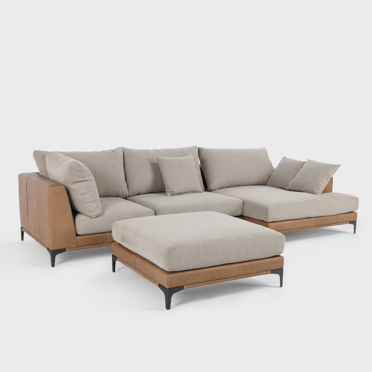 Classic Home Sullivan 5pc Sectional - Thumbnail 3