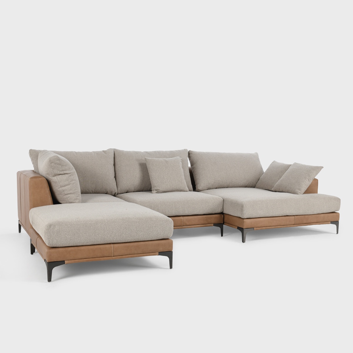 Classic Home Sullivan 5pc Sectional - Thumbnail 2