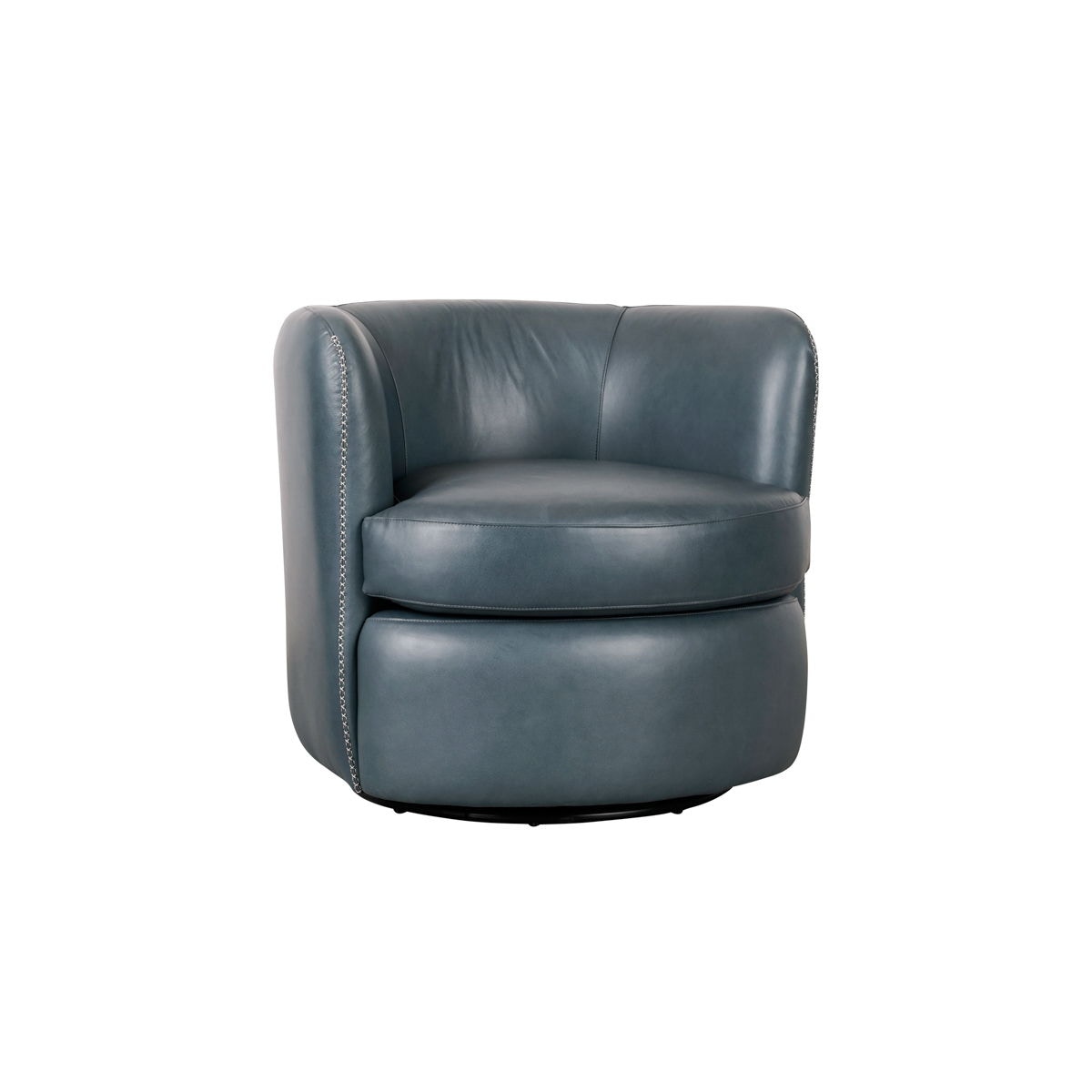 Classic Home Bronson Swivel Accent Chair - Thumbnail 2