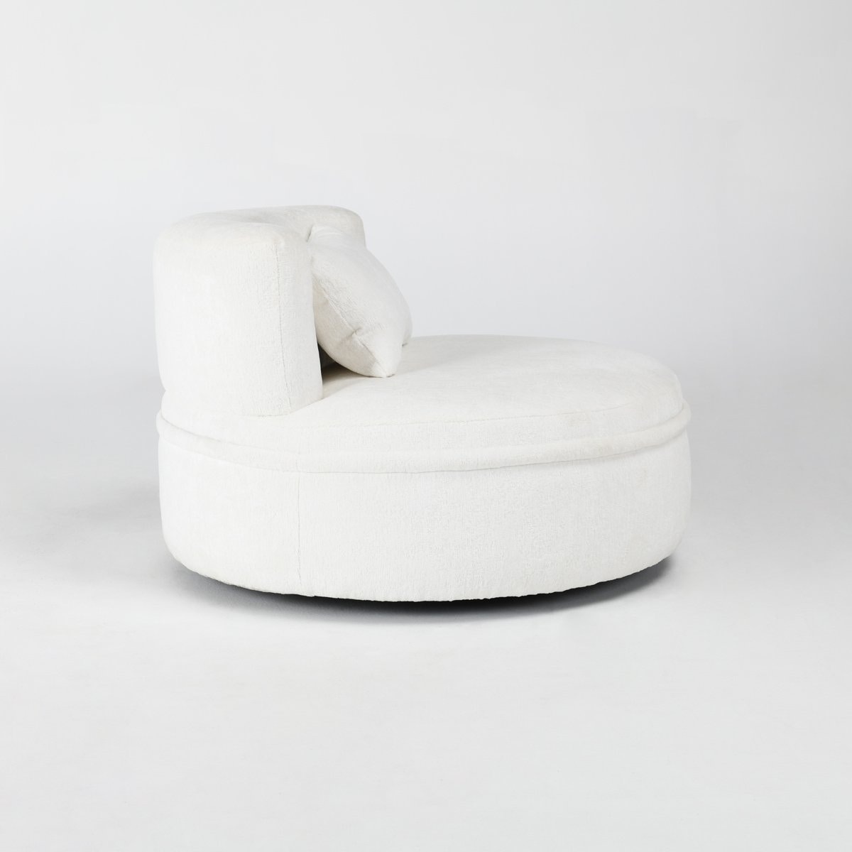 Classic Home Krista Swivel Lounge Chair - Thumbnail 2