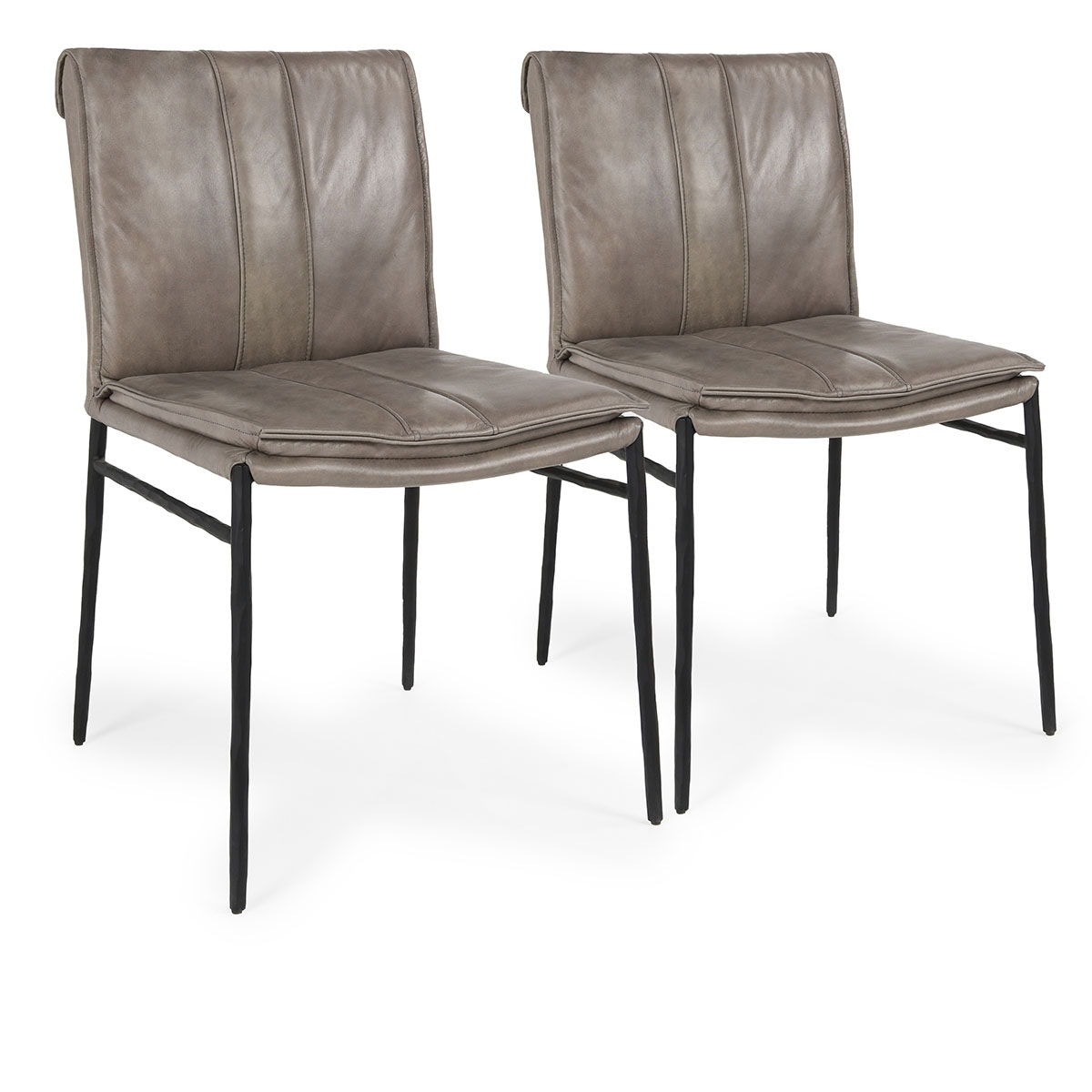 Classic Home Caleb Dining Chair (Set of 2) - Thumbnail 3