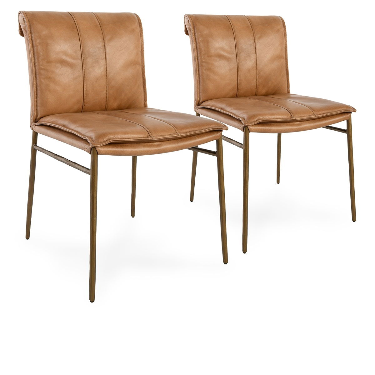 Classic Home Caleb Dining Chair (Set of 2) - Thumbnail 2