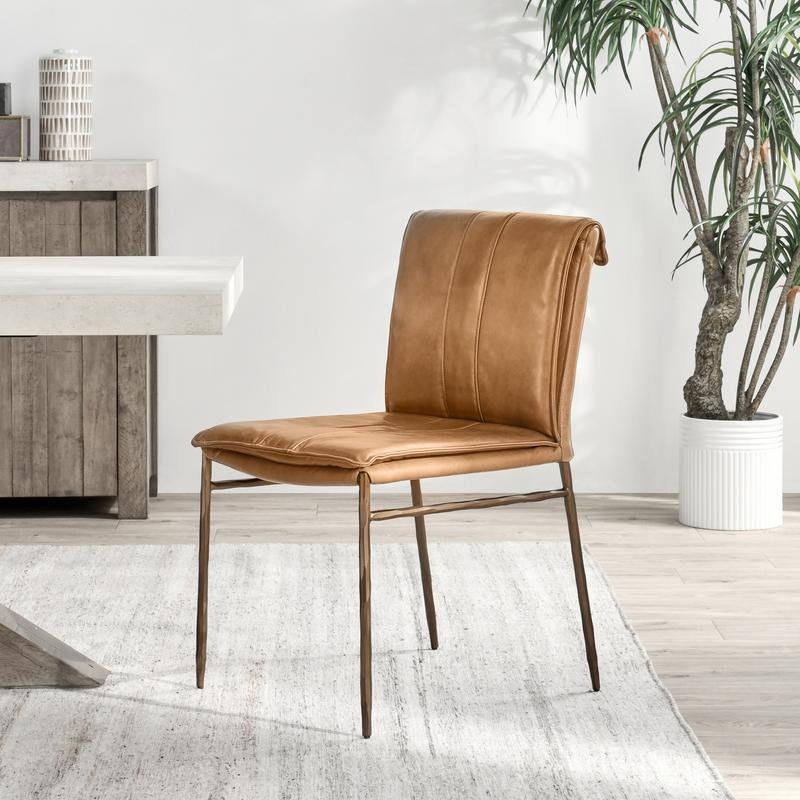 Classic Home Caleb Dining Chair (Set of 2) - Thumbnail 4