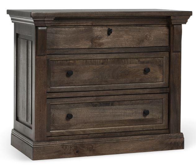 Classic Home Wood 3 Drawer Nightstand 54010238