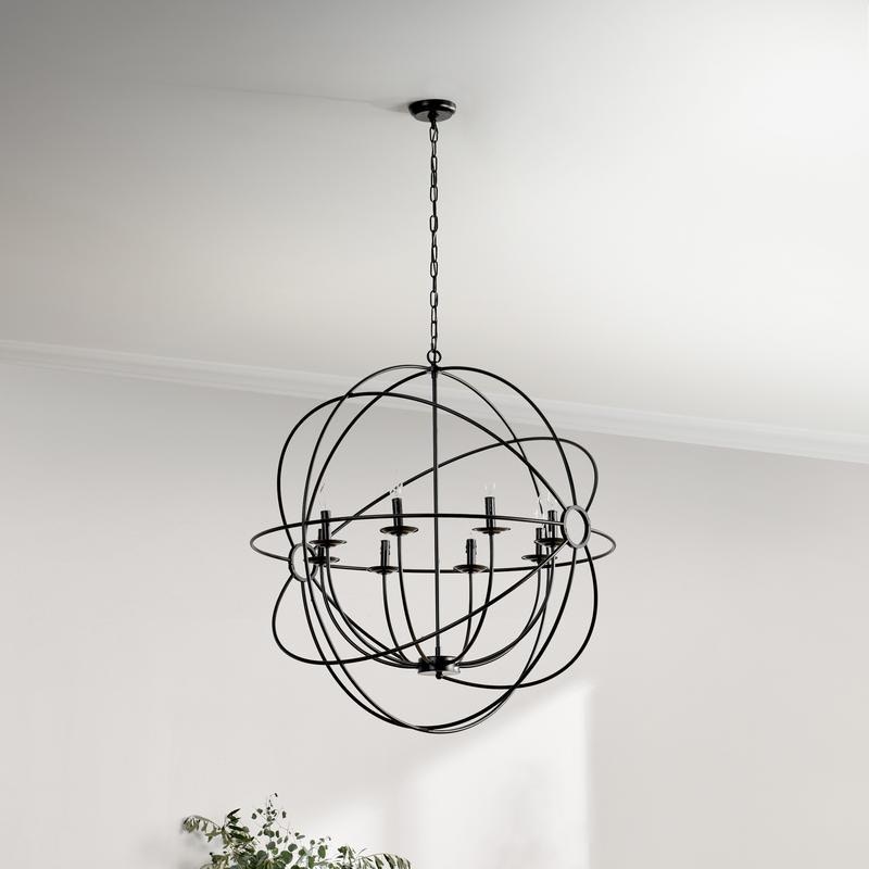 Derince Iron Chandelier Large - Thumbnail 5