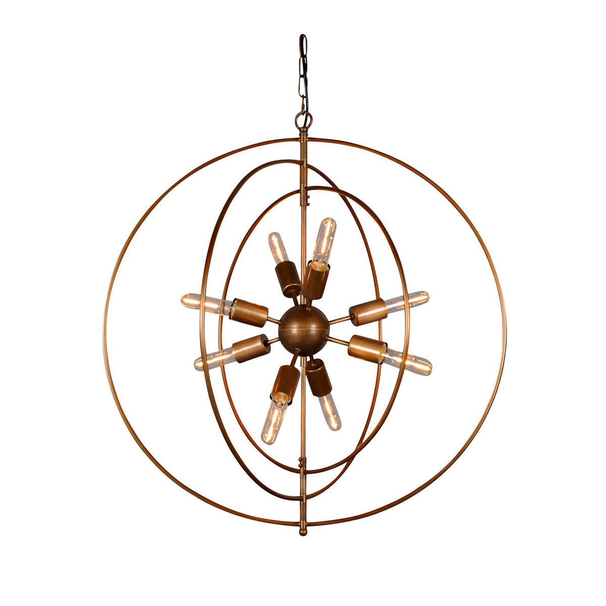 日本初の Classic Home 56003591 Small Chandelier Iron Cosmos アクセサリー