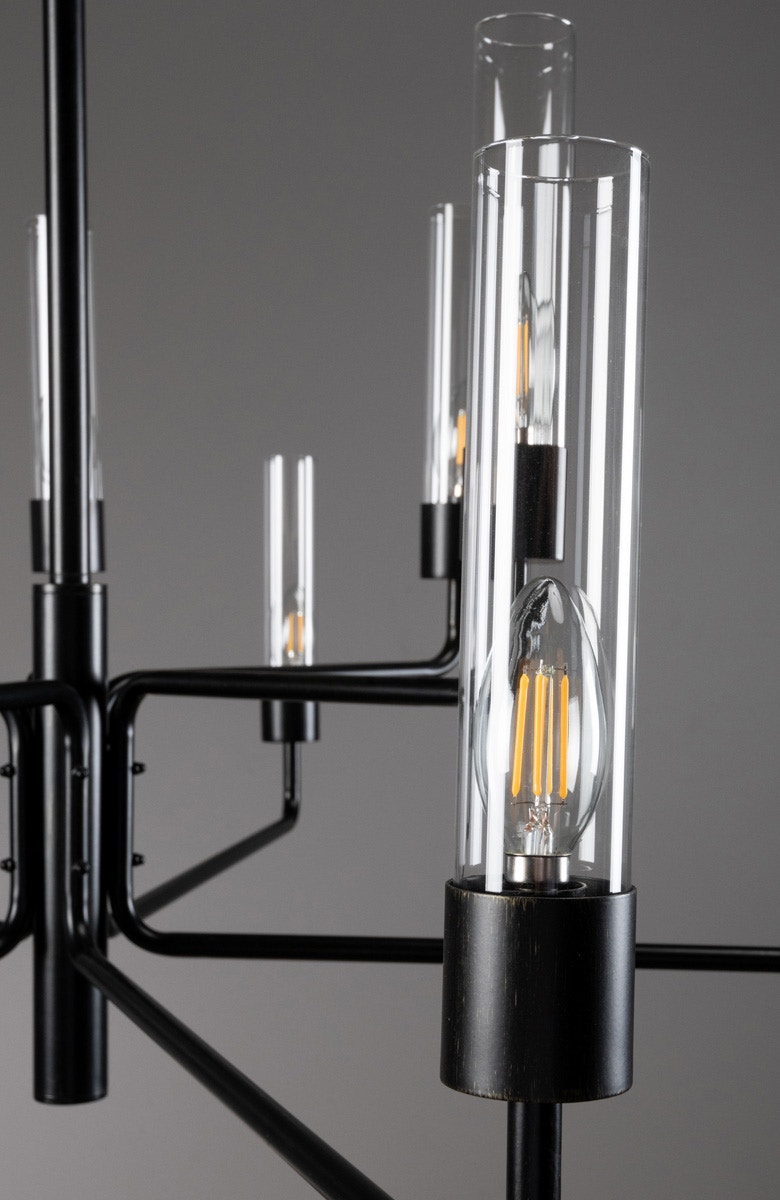 Classic Home Madeline Chandelier w/Bulb 56004170L - Thumbnail 4