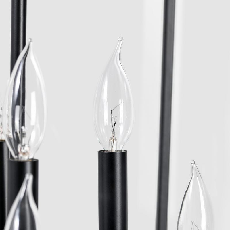 Classic Home Kiran Chandelier Black 56004183 - Thumbnail 2