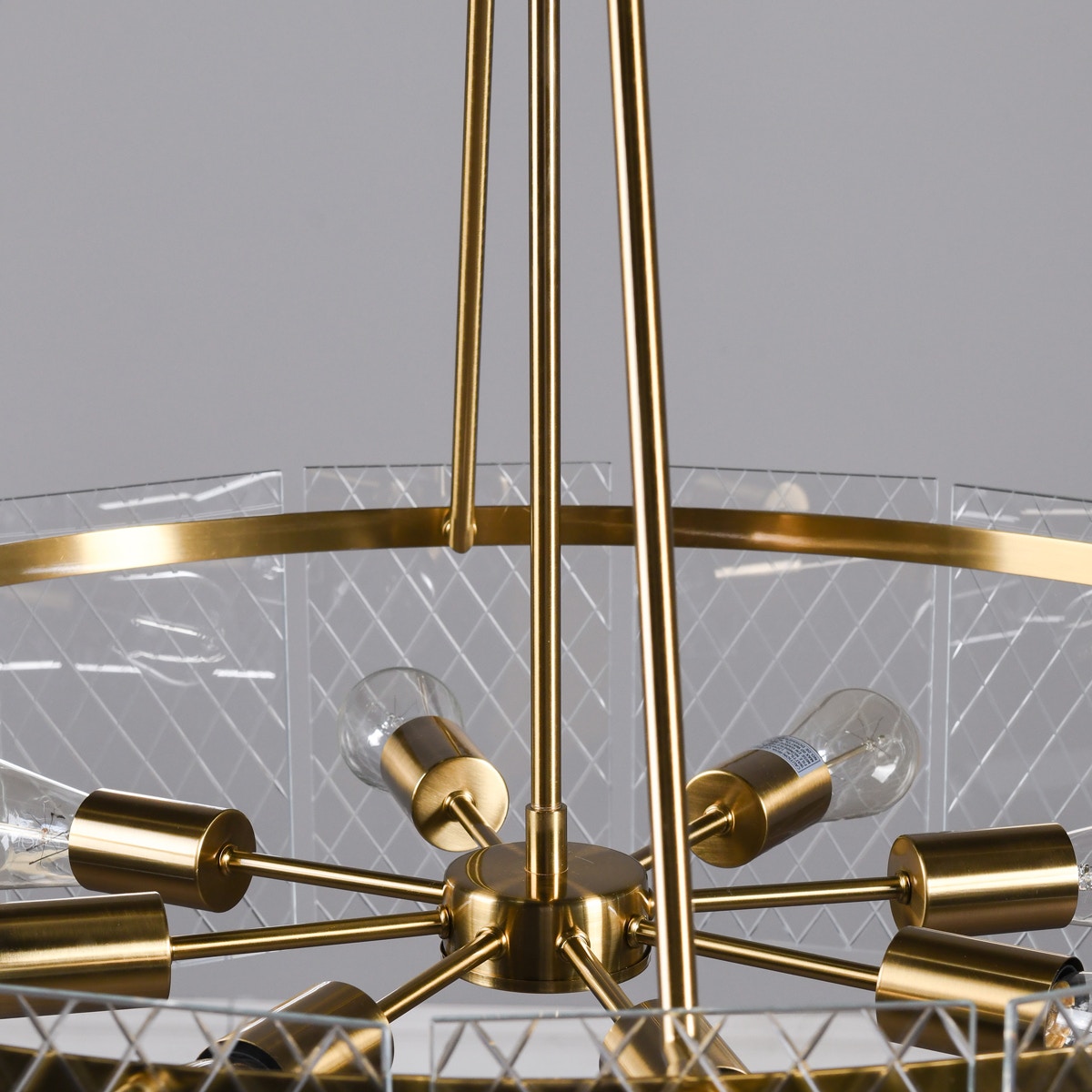 Classic Home Genesis Chandelier Gold 56004223 - Thumbnail 3