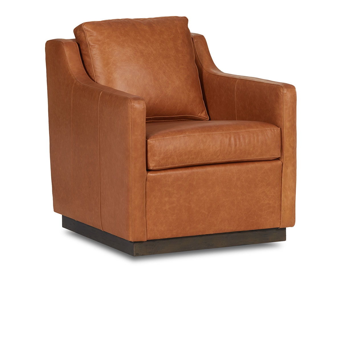 Classic Home Amador Swivel Leather Accent Chair 60001A4ELOSCOI